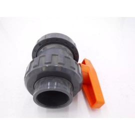 Paher Praher 1-1/2"" Socket Thread Combo PVC Valve With EPDM O-rings DN50 S6 PN 16