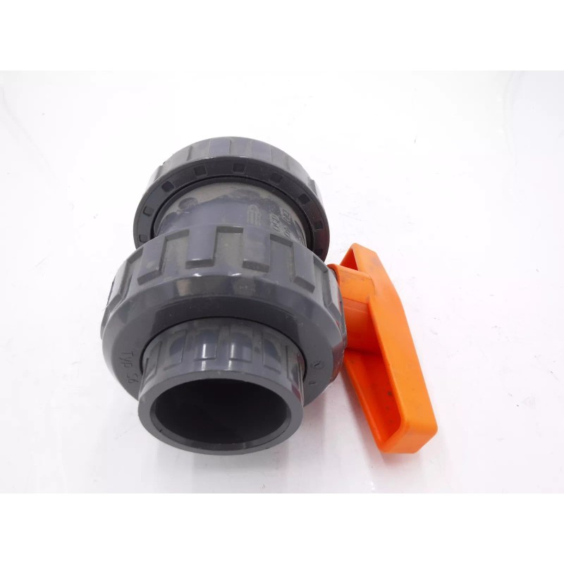 Paher Praher 1-1/2"" Socket Thread Combo PVC Valve With EPDM
