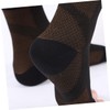 Healvian 2pairs Compression Socks for Plantar Support Elastic Ankle Protector
