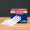Baco | Caja de Gises Blancos Moldeados de 85 mm,
