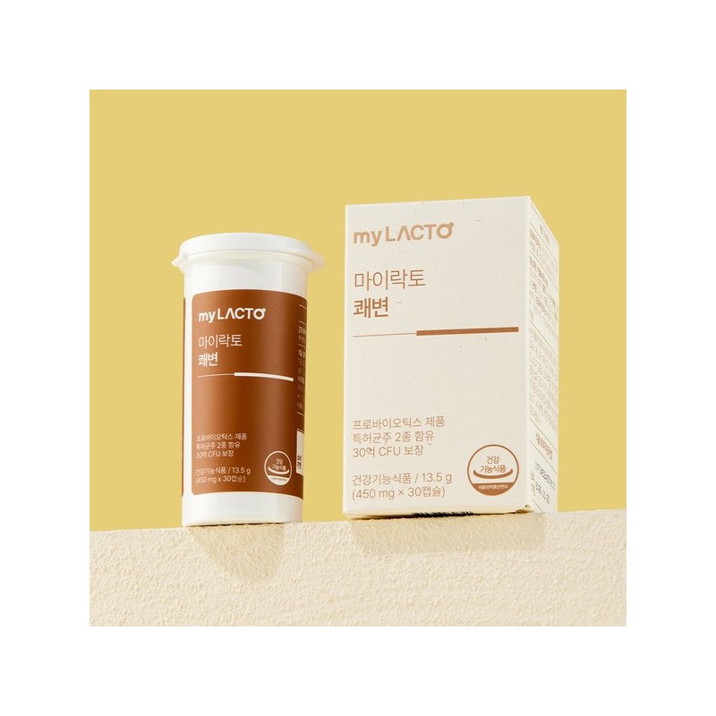 MyLacto NEW 면역 이뮨케어 100억 모유 유산균 아연 + 쾌변