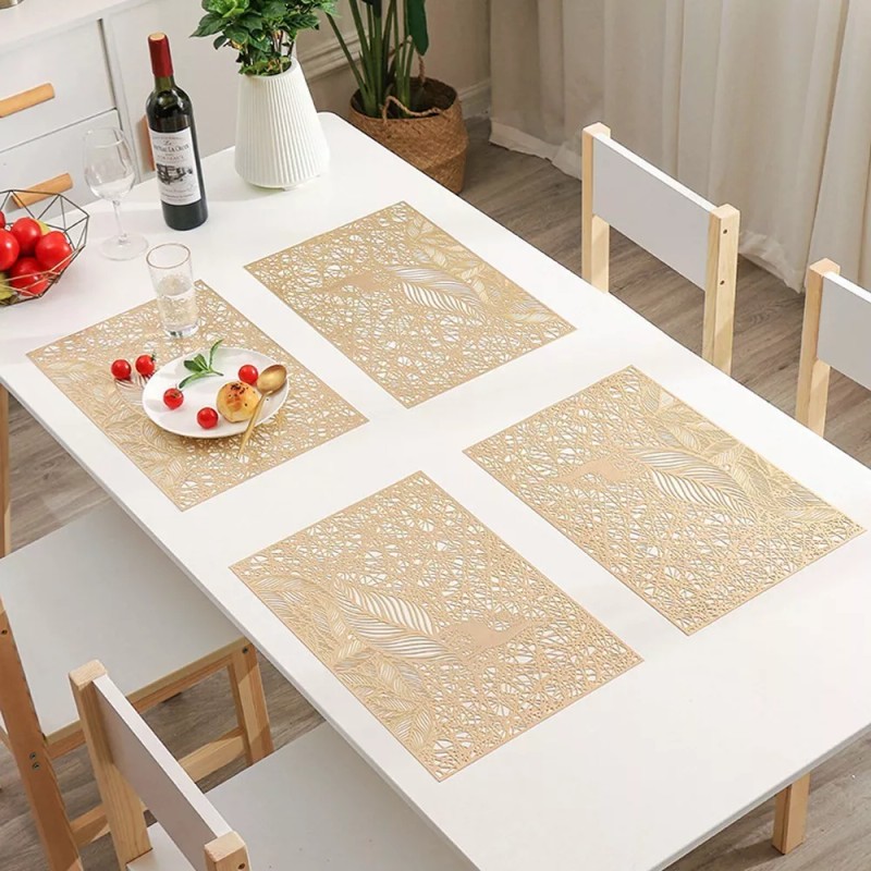 Dolores 6+6 Mantel Individual Antideslizant Posavaso Mesa Decoración