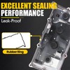 MILIPARTS Aluminum QR25DE Valve Cover Compatible with Nissan Altima Sentra