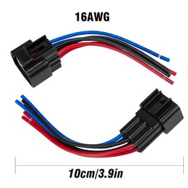 ZHOFONET 6 Pin Waterproof Connector,Waterproof Electrical Car Auto Wire Connector,16AWG Male Female Quick Disconnect Wire Connectors for Car Truck Motorcycle Marine Boat(3Pack)