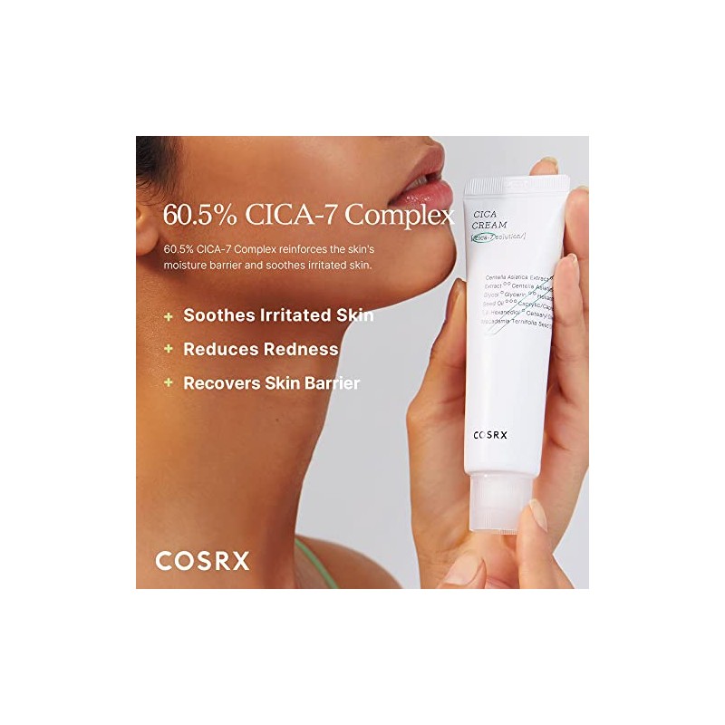 COSRX Pure Fit Cica Cream, 50ml 1.69 fl.oz Centella Moisturizer