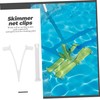 BESPORTBLE 15sets Swimming Pool v Clips Replacement Attachment Clips Handle