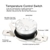 10PCS Thermal Control Switch KSD301 Normally Closed 135 Degrees Celsius