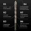 Cozy Hoome Four-Flute Serrated Eccentric Drill Bit Set - High