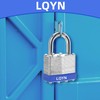 Padlocks with Same Key, LQYN 12 Pcs Laminated Keyed Padlock