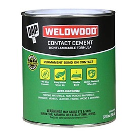 DAP Weldwood Contact Cement Nonflammable, Quart (7079825332)