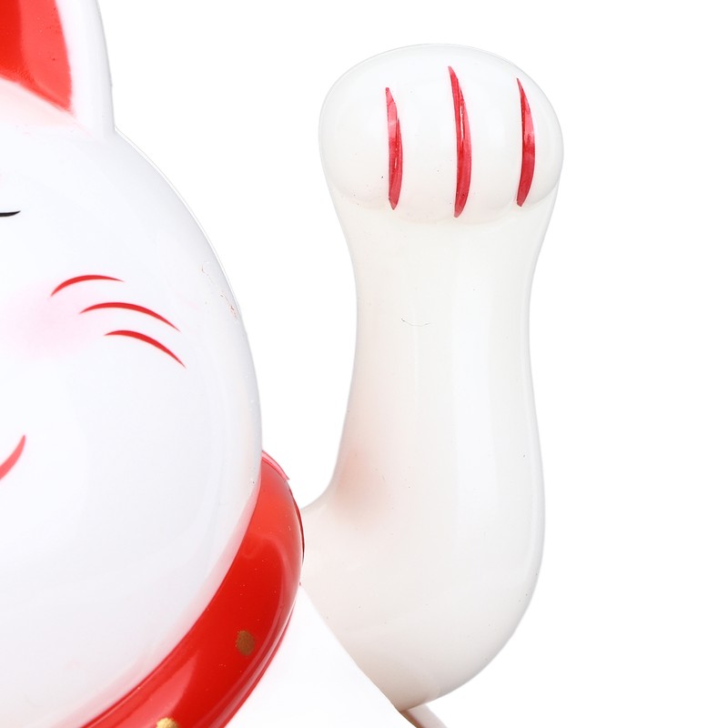 Lucky Cat Solar Powered Cute Decorative Wealth Welcoming Waving Fortune