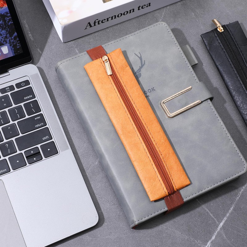 Lusofie Pack of 4 Elastic Pen Holder Notebook Pen Band