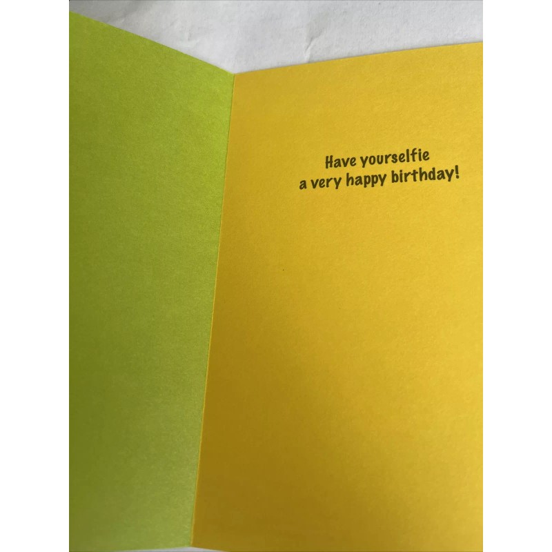 american greetings Chipmunk Selfie Card Retail Price 3.29