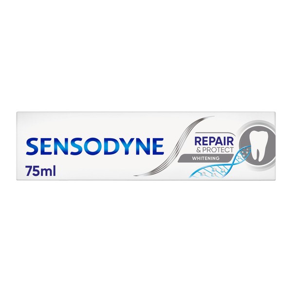 Sensodyne Repair and Protect Whitening Toothpaste,75 ml (Pack of 1)