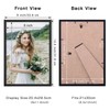 Veelot A4 Photo Frame Black Solid Wood Photo Frame Set