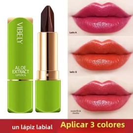Vibely Labial Que Cambia De Color No Transfiere Agua