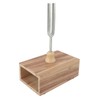 Tuning Fork Set with Wooden Resonator Box Rubber Hammer 512HZ