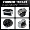 Memiuyelay 3Pcs 806597 Washer Dryer Control Knob Fit for Speed