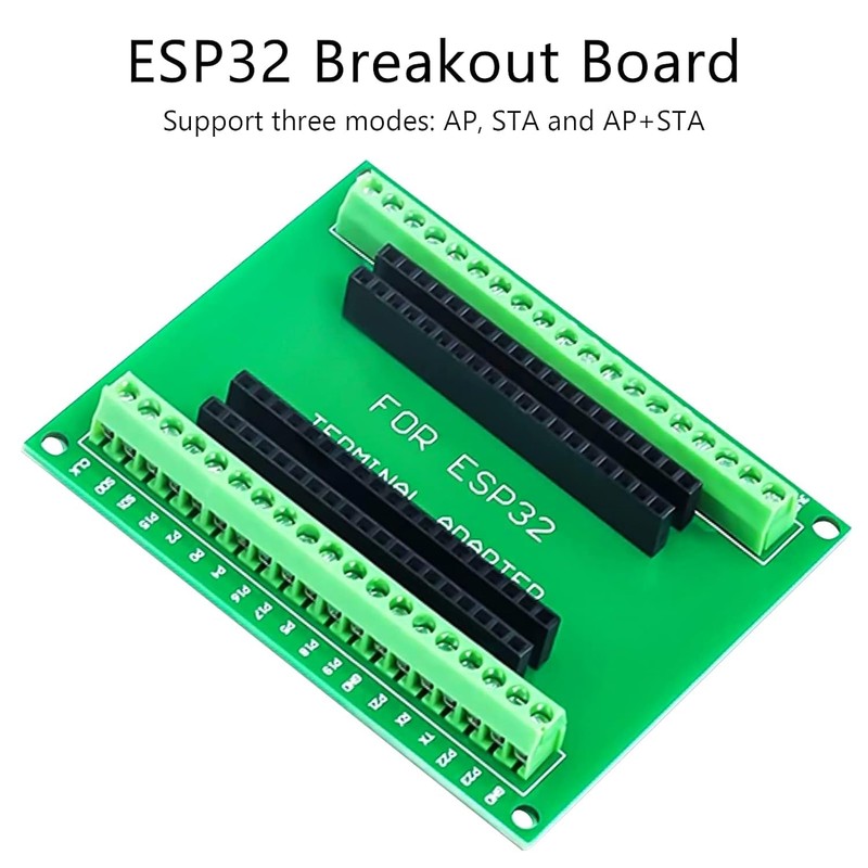 ESP32 Breakout Board Binghe 2 Pcs ESP32 Expansion Board, with