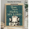 Your Butt Napkins My Lord - Cat Bathroom Decor -