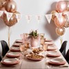Stunning Rose Gold 30th Birthday Glitz Prismatic Flag Banner (274cm)