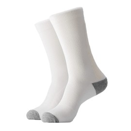 Balance Sock Neuropathy Series by Balance Doctor - 2 Pack, White, X-Large