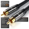 HQ RCA Subwoofer Cable 7.5 m Coaxial Cable 1x RCA