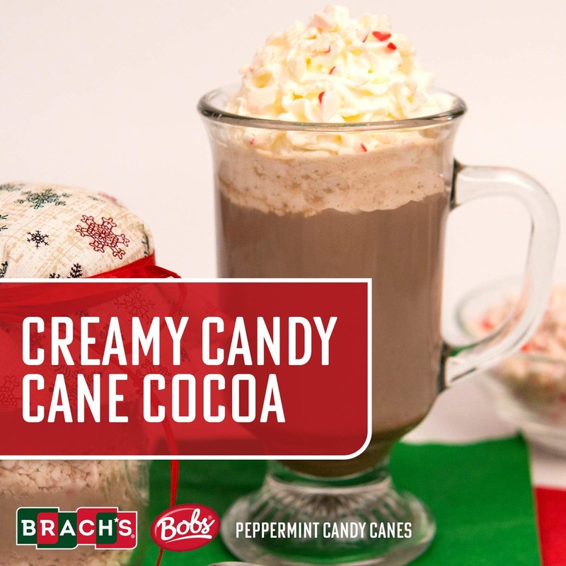 Brachs Peppermint Candy Canes - Individually Wrapped Bulk Christmas Candy