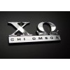 DIGIART INTERNATIONAL CHI OMEGA CAR EMBLEM STICKER LOGO BADGE DECAL