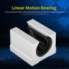 SBR20UU Aluminium Alloy Open Linear Motion Bearing Sliding Block 3D