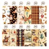 Western Pattern Cowboy Scrapbook Paper Pad 11.8'' x 11.8'' Wild
