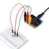 YFFSFDC 5 Colors 10pcs Breadboard Male Jumper Wire Alligator Clip