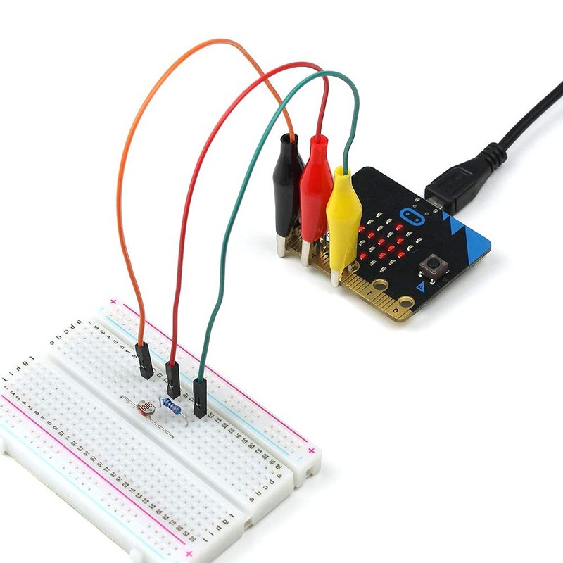 YFFSFDC 5 Colors 10pcs Breadboard Male Jumper Wire Alligator Clip