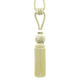 DÉCOPRO Tassel Tieback, Color# A2 - Cream Ivory [Sold Individually]