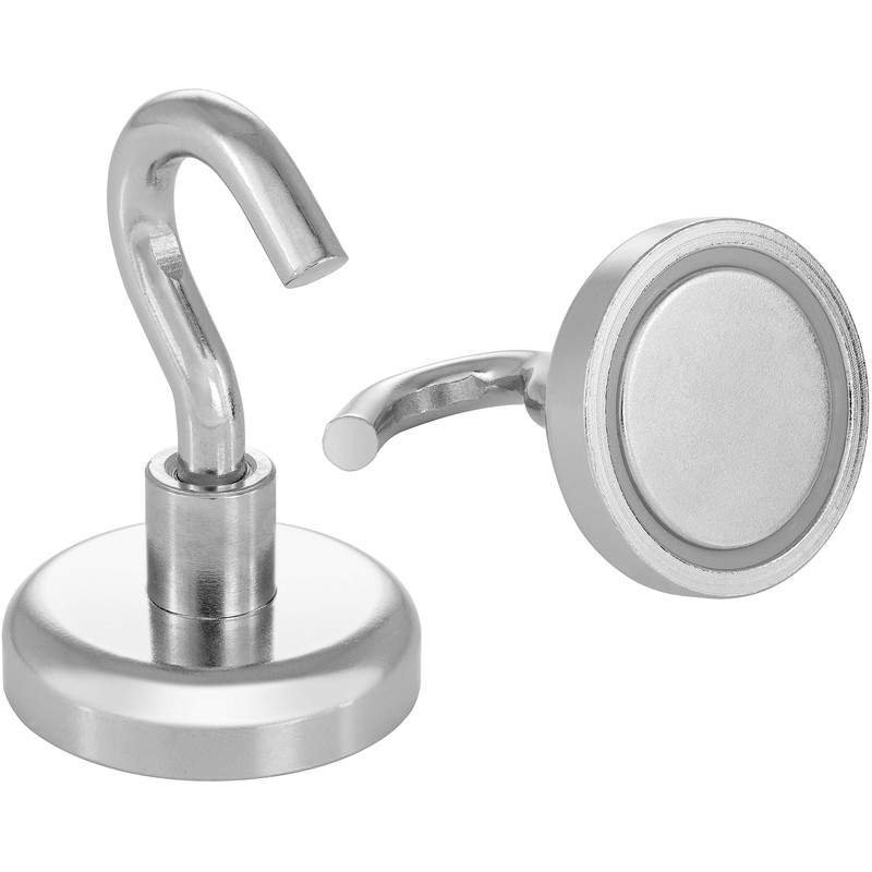 POPPSTAR 5 Pieces Magnet Hook (Clamping Force 36 kg, Diameter