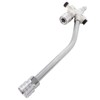 Haofy Stainless Steel Foam Cannon Dual Connector, Double Tip Attachment,