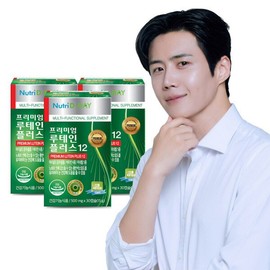 NutriD Day 프리미엄 루테인 플러스12 3박스 총3개월분 Premium Lutein Plus 12, 3 Boxes (Total 3 Months Supply)