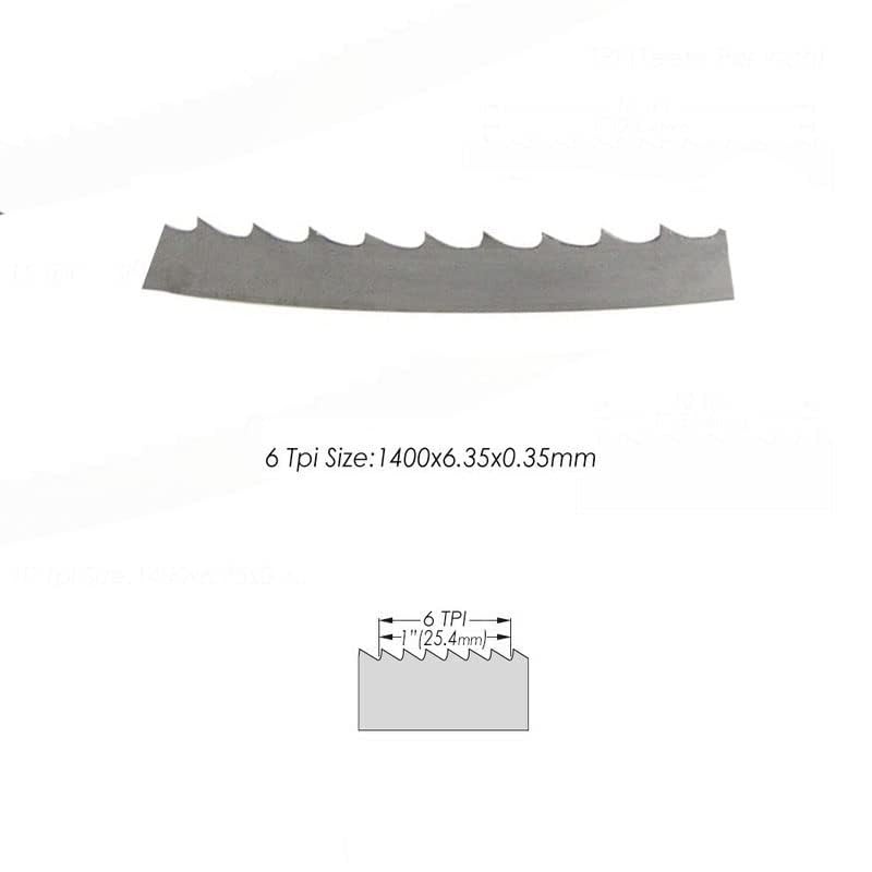 Set of 4 bandsaw blades, wood band saw blades, 1400