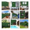 Importeek 15pz Muro Verde Follaje Pared Artificial Sintetico 60x40cm