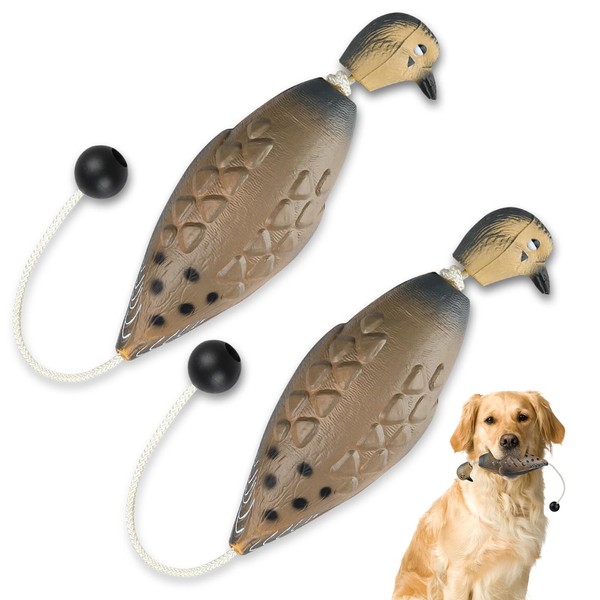 ARCHEREST 2 Pack Dead Dove Dummy Bumper Toys for Waterfowl