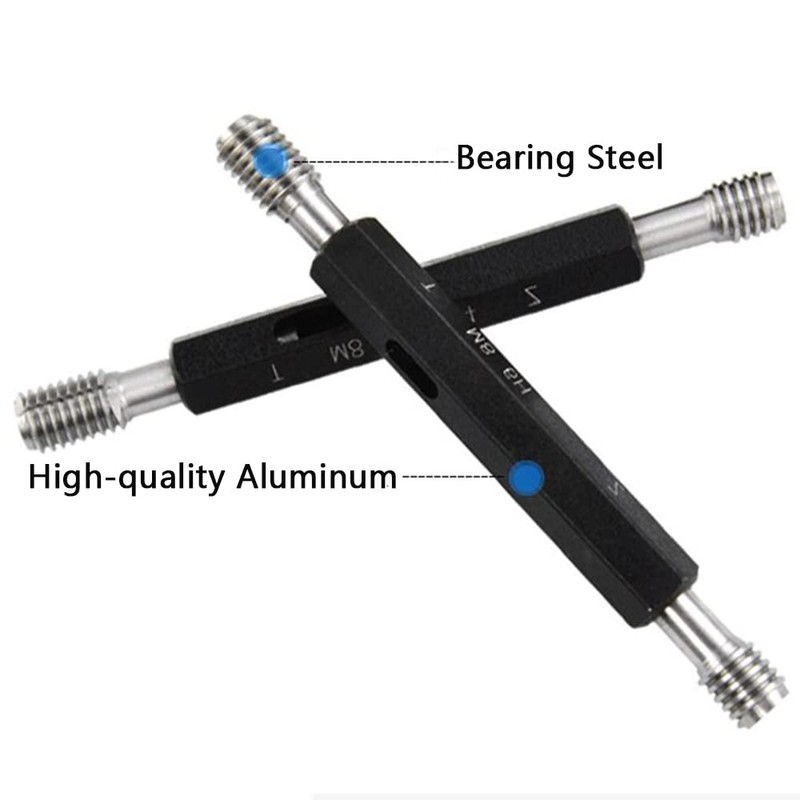 1 Pcs Thread Plug Gauge Bearing Steel Thread Plug Gauge