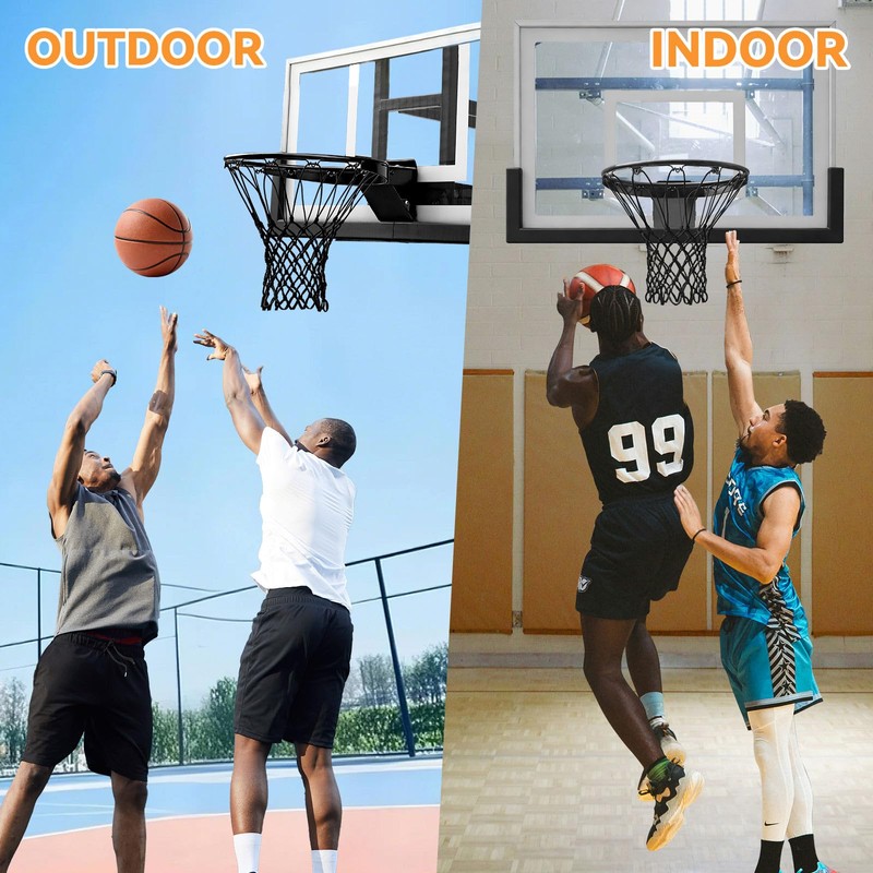 Professional Basketball Net Replacement, Heavy Duty Nylon 12 Loops, All