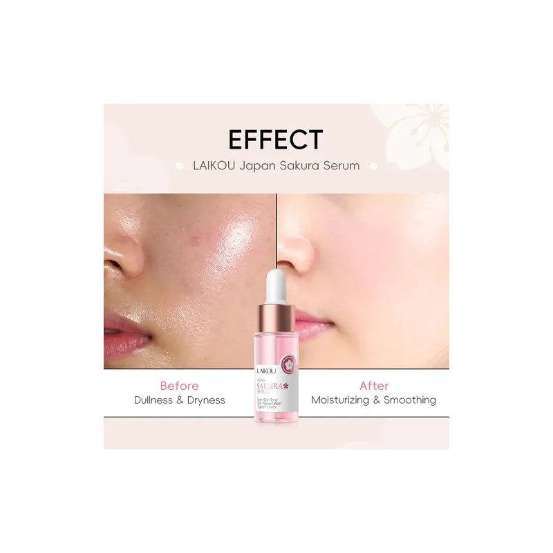 Set De Regalo Laikou Sakura Skincare Brightening Hydration,