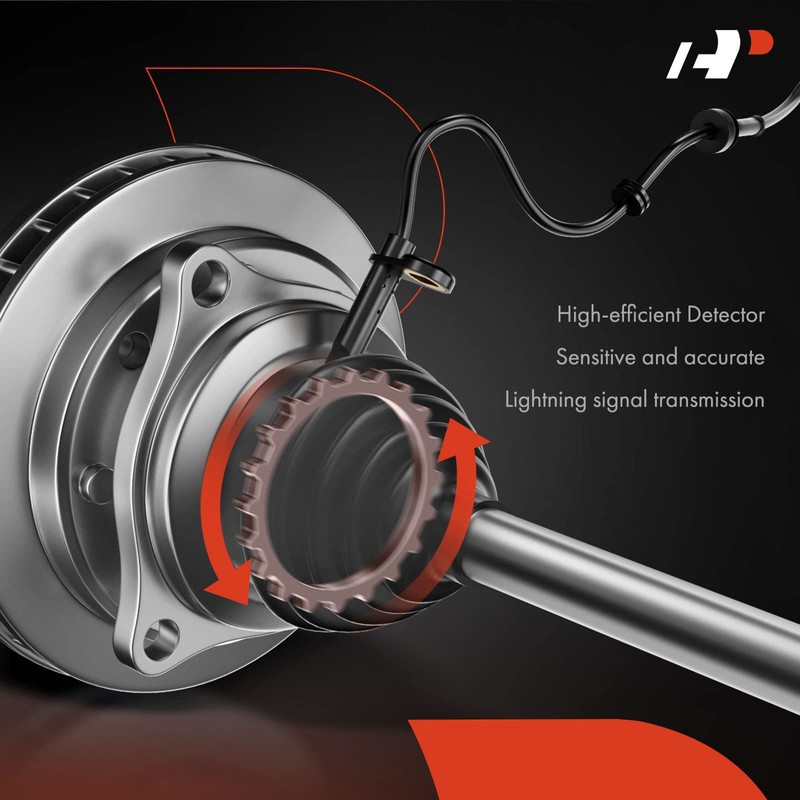 A-Premium Sensor de velocidad de rueda ABS compatible con Nissan