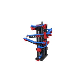 fischertechnik Dynamic S 539175 Marble Run Construction Toy for Children from 7 Years, Blue