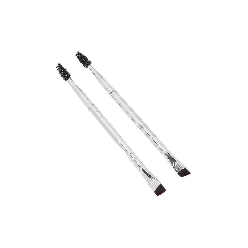 2 Piezas de Cepillo de Cejas de Doble Punta, Cepillo