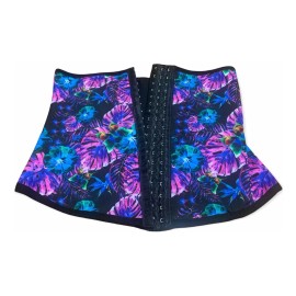 PKLM Cinturilla De Powernet Estampado De Licra En El Frente