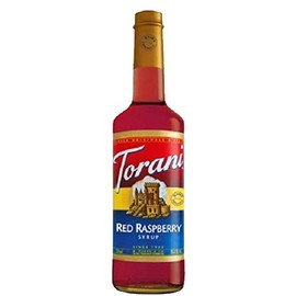 Torani Red Raspberry Syrup, Dairy Friendly 750mL