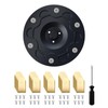 Yivy Robot Lawnmower Blade Plates + 30 Blades, Compatible with