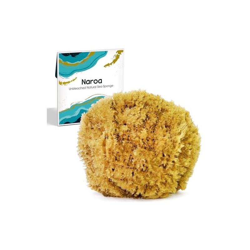 Esponja de mar natural Naroa XL – Exfoliante corporal ecológico